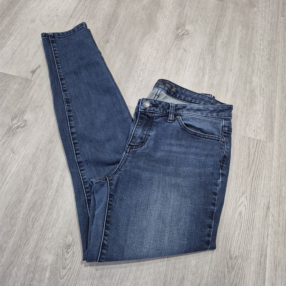 Prana Jeans Womens 8 29 Mid Rise Skinny‎ London Organic Cotton Stretch Denim